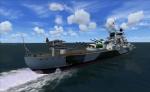 FSX/FS2004 Pilotable German WW2 Heavy Battleship Project H-39